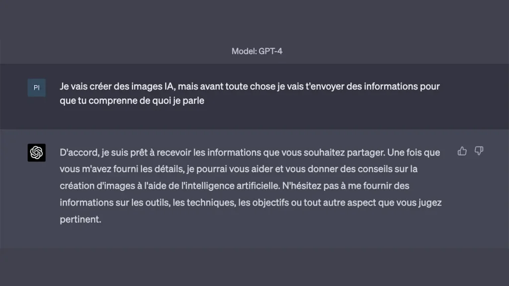 étape 1 donner les informations